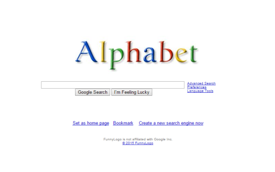 alphabet、Google